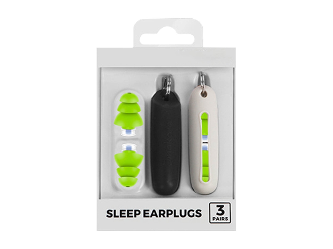 3 pares de protetores auriculares para dormir, cancelamento de ruído, isolamento sonoro, impermeáveis, para natação | S/MARCA