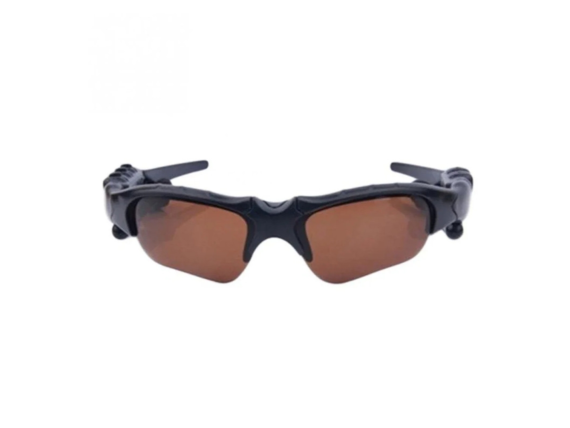 Auriculares Sem Fio Estéreo Outdoor Sports Glasses Surround YIZHOOD Bluetooth Castanho