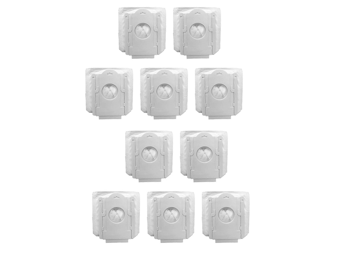 Conjunto De 10 Sacos De Filtro De Pó Para Aspirador De Pó Samsung Vca-adb90, Compatíveis Com A Base Clean Station Para Aspiradores Da Série Jet._glo