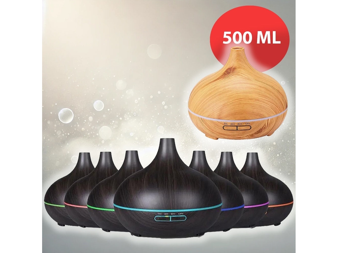 Difusor de Aromas 500ml com Acabamento Amadeirado BRILVIBERA