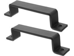 Puxador Robusto Preto Para Porta De Correr, Estilo Antigo, Em Metal, Ideal Para Portas De Celeiro, Armários E Closets