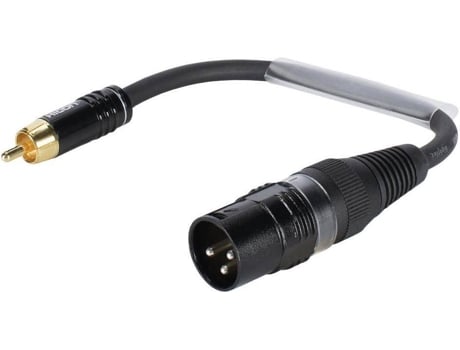 Cabo Adaptador SOMMER CABLE XLR(M)/RCA(M) (0.15 m)