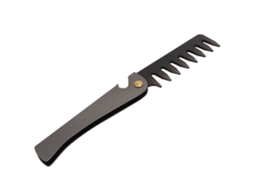 2026 peine Plegable de Acero Inoxidable Con Dientes Anchos para Cabello Vintage Portátil Cuidado Y Estilismo