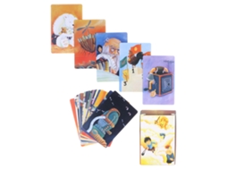 Mali baralho de Tarot Misterioso Jogo de Mesa para Festas Brincadeira Presente com 83 Cartas