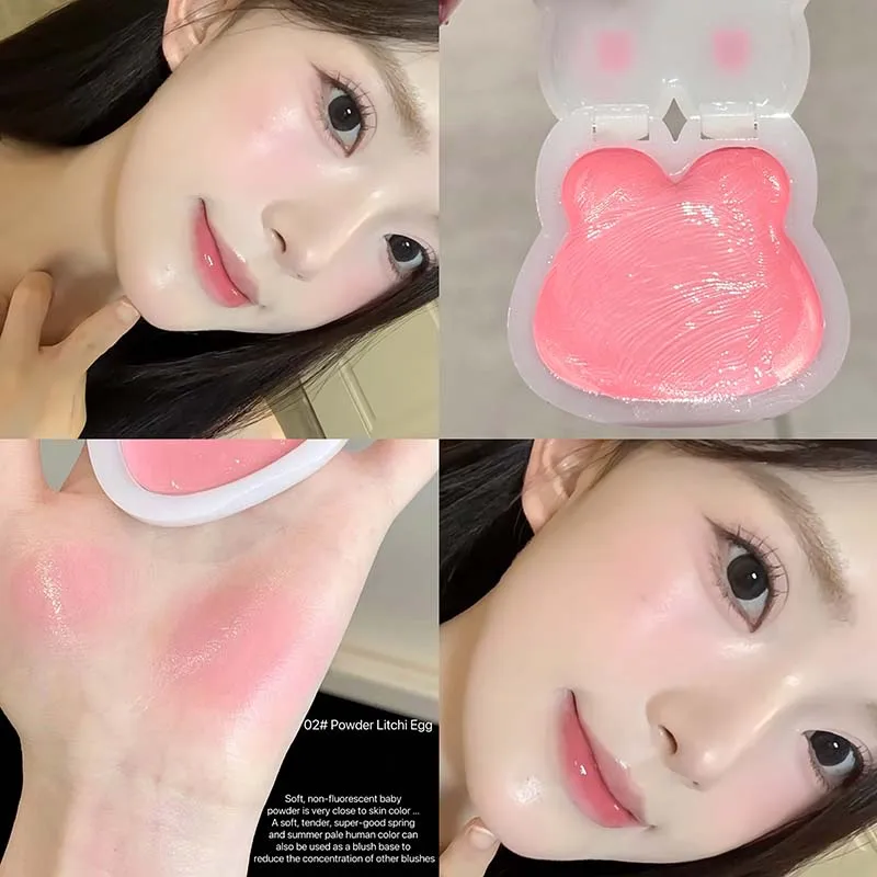 Creme Hidratante Iluminador White Rabbit, Creme Blush Hidratante Transparente