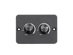 Interruptor Dimmer Led Ajustável Com Design De Banda Dupla Para Iluminação Personalizada