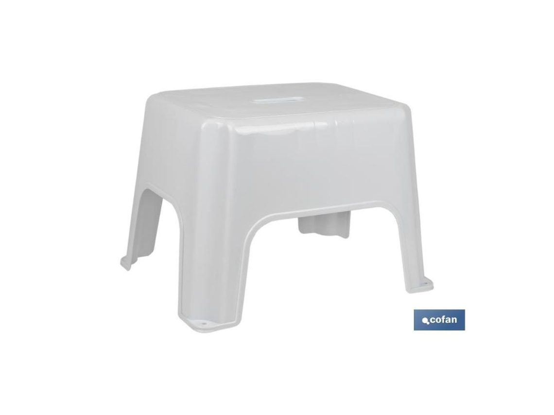 Taburete Blanco 40x30x28 Venta Unitaria Cofan