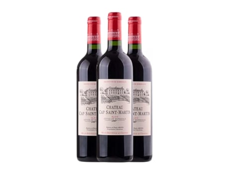 Vinho CHÂTEAU CAP SAINT MARTIN Château Cap Saint Martin. Blaye Merlot (0.75 L - 3 Unidades)