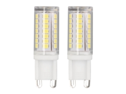 2026 2 Unidades de Bombilla Led G9 Con Base de 2 Pines 3w 45leds 6000k 110v para Lámparas de Techo Interior
