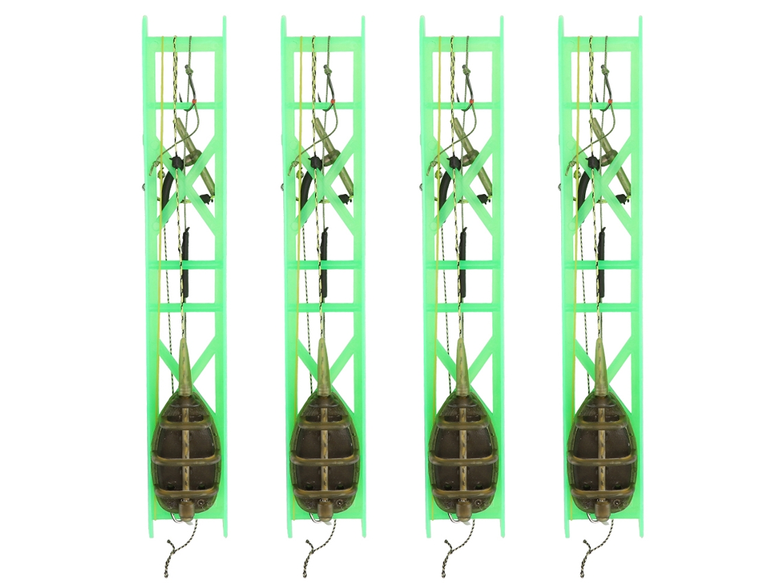 Feeder Bait Cage (counterweight Carp Fishing Inline Feeding) 4 Pieces Per Sale 40g Portable Artificial Fishing