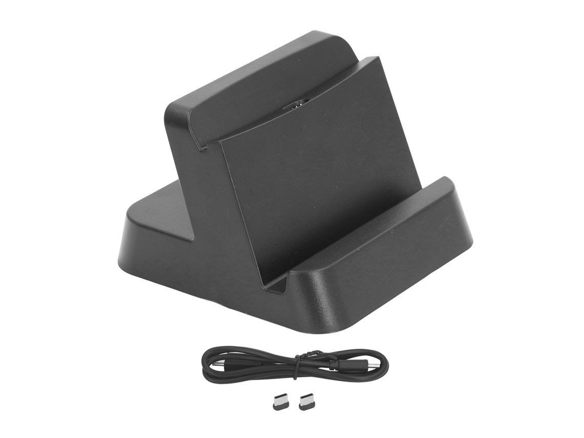 Ats base para Cargar Ps5 Portal, Estación de Carga Portátil Compatsible Con Controlador, Soporte para Viajes Y Hogar, Negro