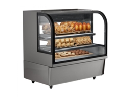 Vitrine Refrigerada Comercial 505l Com Prateleiras, Iluminação Led E Controlo De Temperatura Tekmaquinas