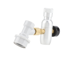 Kit Carregador Regulador Co2 16g com Desconexão de Gás para Cerveja Caseira Kegerator 0 150 Psi S/MARCA