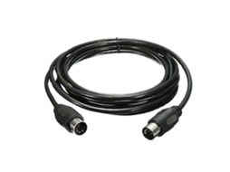 Cabo De Extensão Midi De 5 Pinos Macho Para Macho Cabo De Extensão Midi De Alta Qualidade Para Instrumento De Guitarra De Piano Elétrico 1 M Aquaforge