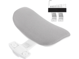 Encosto De Cabeça Ajustável Para Cadeira Escritório, Almofada De Suporte Ergonômica Macia E Respirável Para O Pescoço
