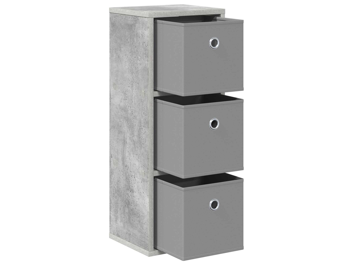 Buffet com Gaveta Cinzento 25,5 X 22 X 69,5 Cm MAISON EXCLUSIVE