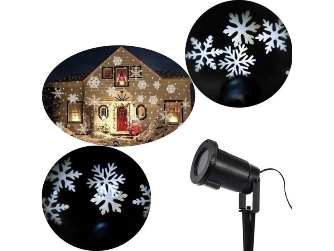 Luz do projetor ao ar livre à prova dwaterproof água led movendo halloween decoração de natal spot lâmpada luz bo69334 S/MARCA
