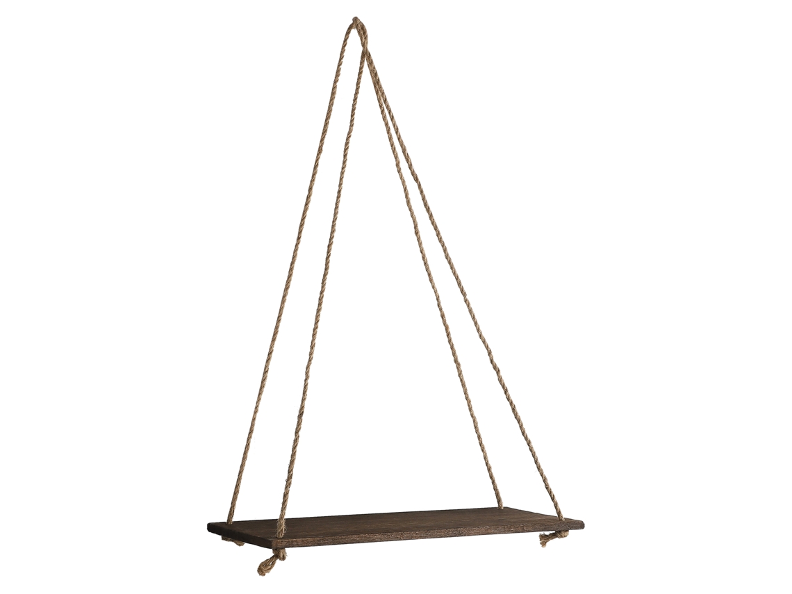 Estante Decorativa de Parede com Corda, LAXISCREED