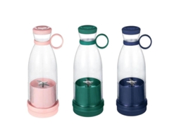 Liquidificador Portátil USB para Smoothie e Suco 350ml Rosa | S/MARCA