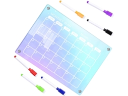 Tableau Magnétique Effaçable À Sec En Acrylique Stylo, Planificador Hebdomadaire Et Poli Para Refrigerador