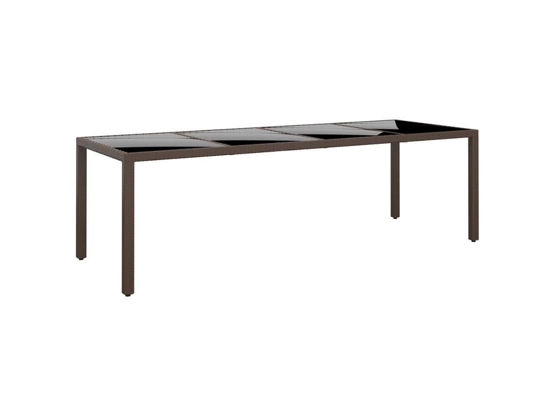 Garden Table, Garden Tables Vidaxl Marrom Rattan / Vime (n/a)