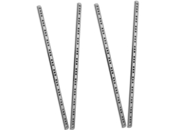 Holibanna Conjunto De 4 Pares Corrediças Telescópicas Silenciosas Para Gavetas, Com Trilhos De Aço Reforçado Rolamentos