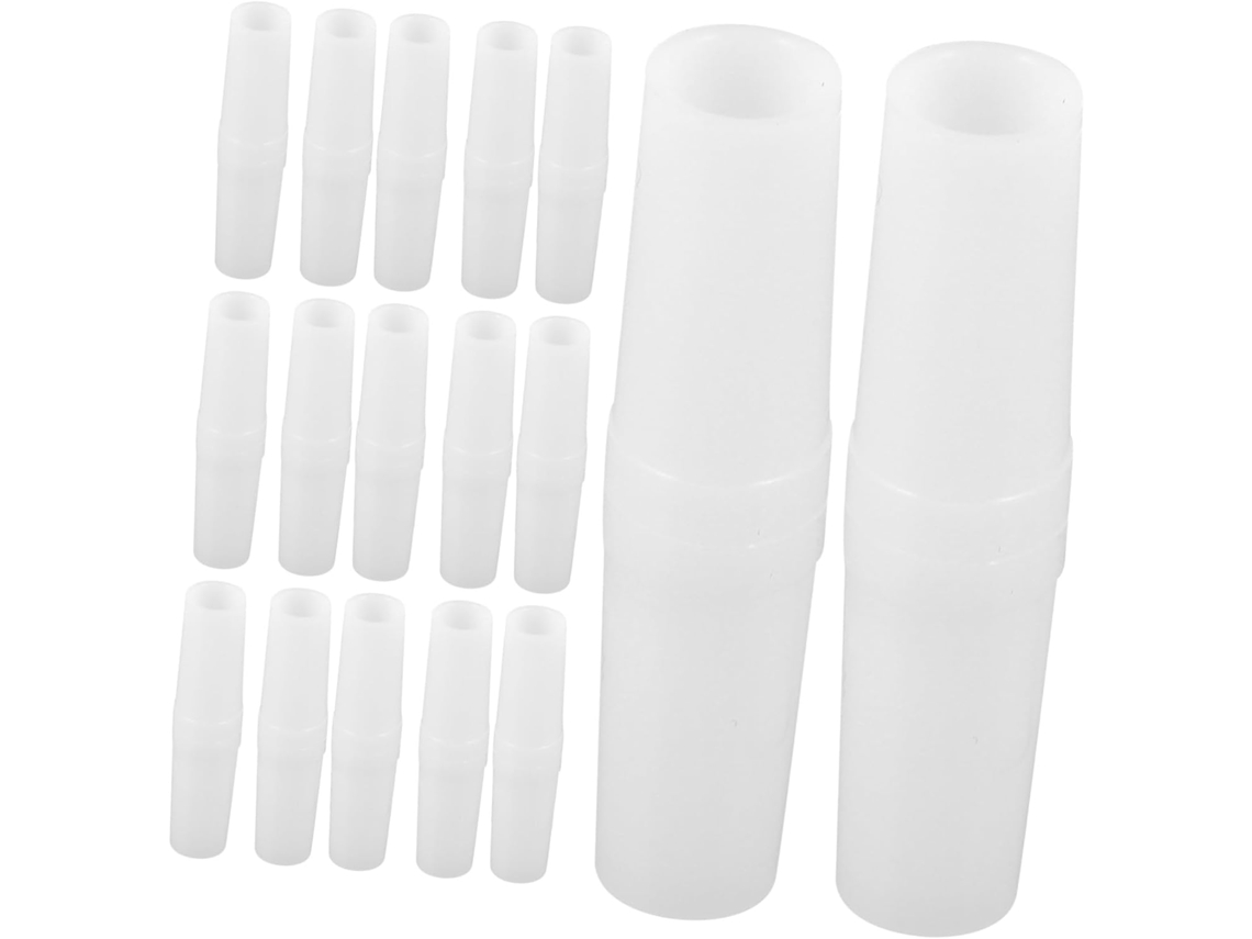 20 Peças Conector De Suporte Para Mosquito Barra Plástico Adaptador Poste Fibra Vidro