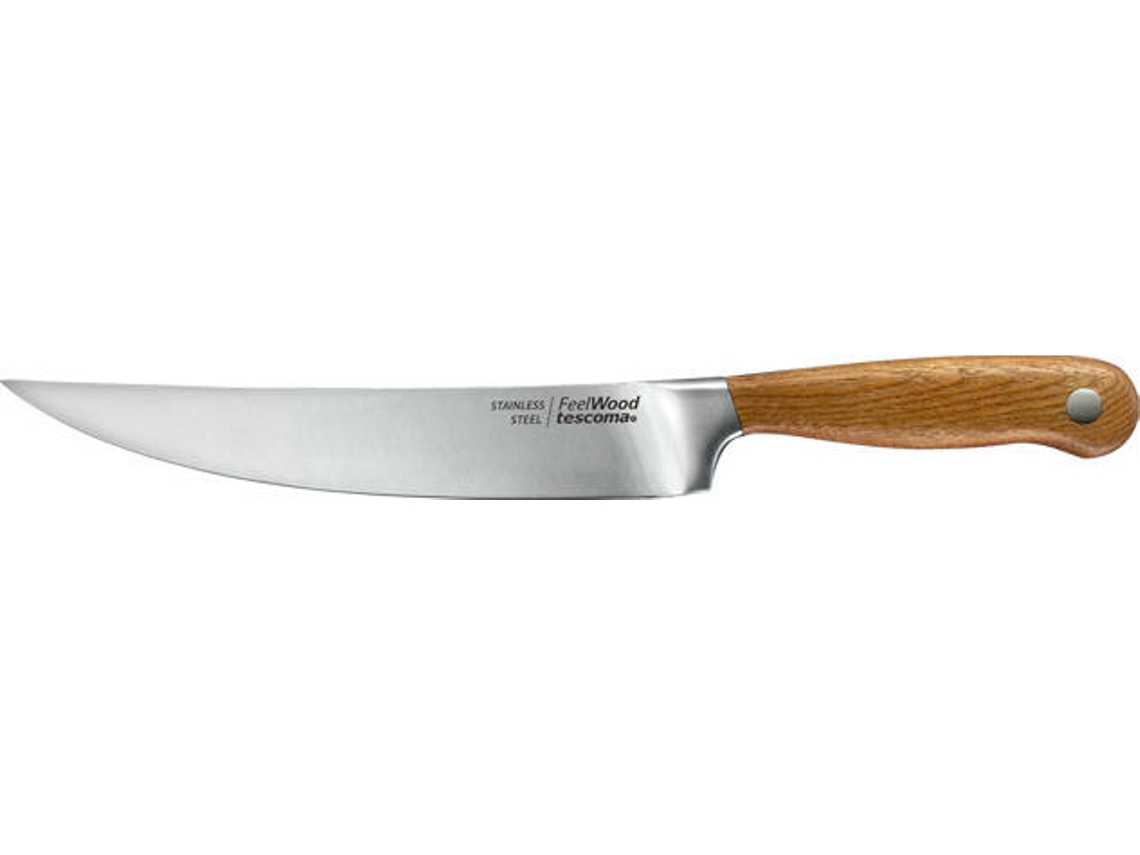 Faca de Cozinha TESCOMA Aço Inox (37.5x9x9 cm)