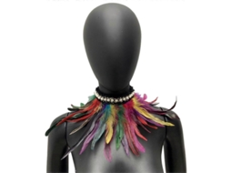 Blusa de pelo fluffy Fasst, com plumas, moda feminina, alta qualidade S/MARCA