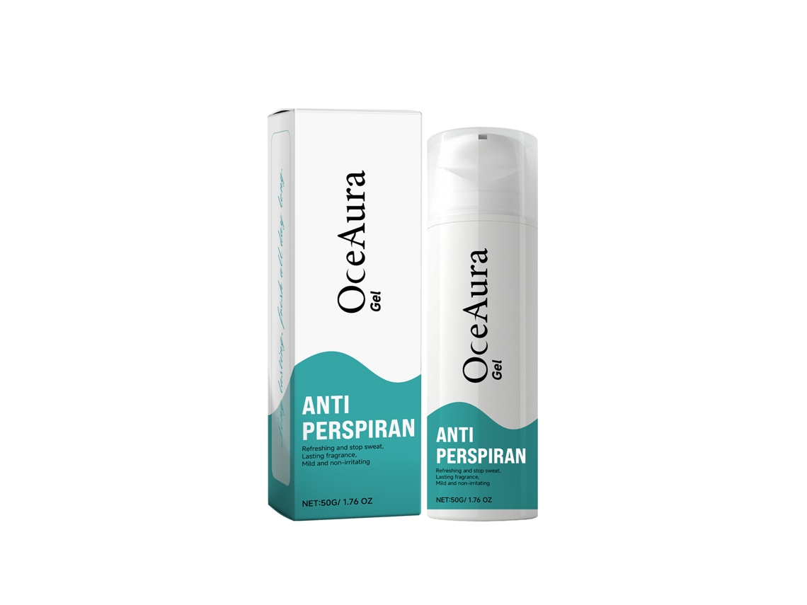 Gel Oceaura Clareia Suor e Refresca Pele