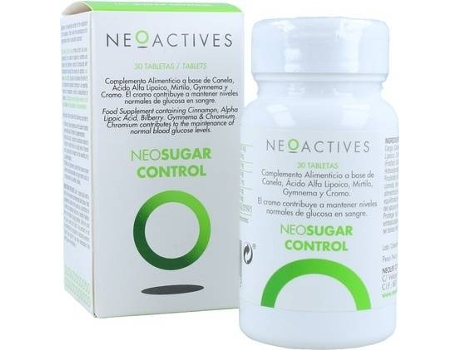 Chá NEOACTIVES Controle Neosugar (30 tabletes)