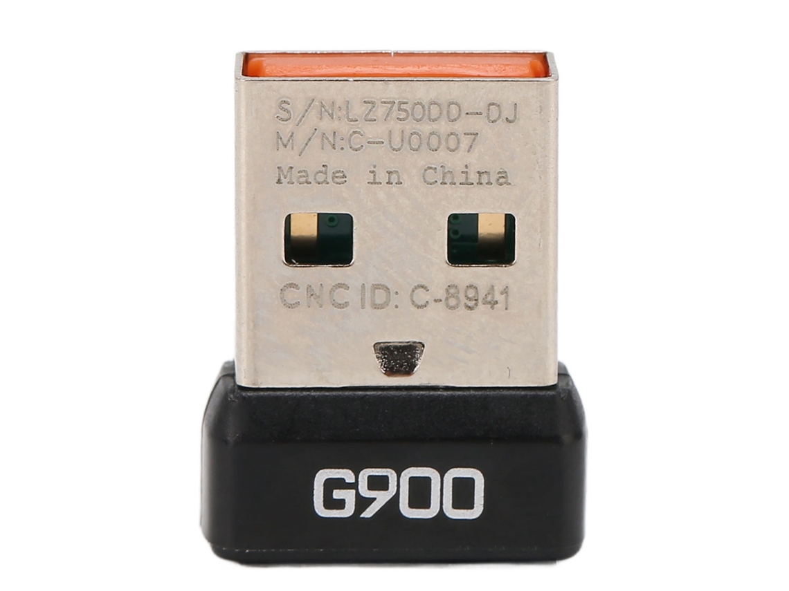 Receptor Sem Fio De Mouse Usb 2.4g Estável Pequeno Adaptador Para Logitech G900 Chaos Spectrum