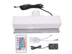 Fonte De Água Em Cascata Laxiscreed Com Luz Led Multicolorida E Compatibilidade 100-240v