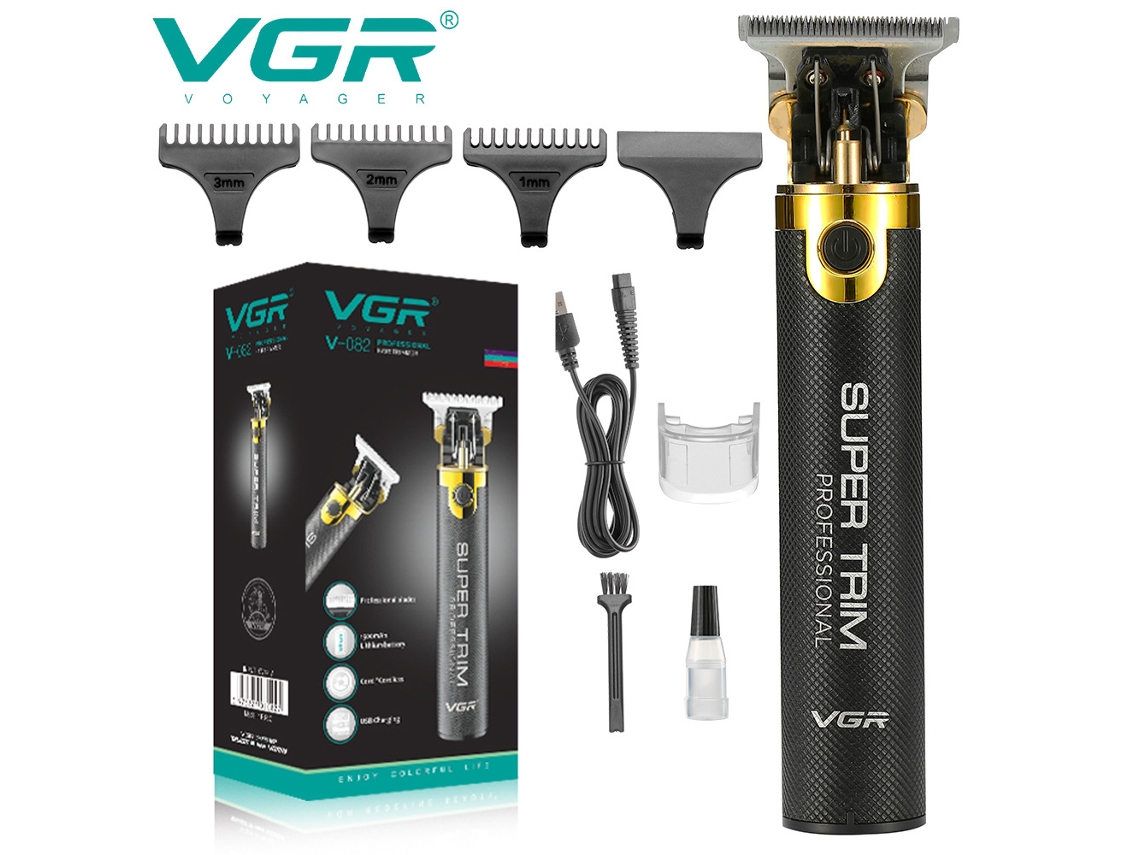 Máquina De Cortar Cabelo Elétrica Com Cabeça Para Pomada, Modelo Pequeno Branco Com Gravação E Lâmina De Aço Inoxidável.