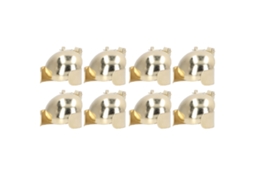 8 Peças Extinguidor De Velas Automático Clip De Metal Para Mecha Chama Decoração De Velas Ouro