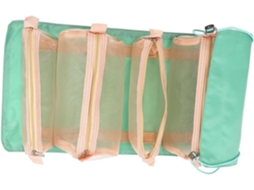Nécessaire Portátil Removível De 2 Peças Para Armazenamento Prático De Cosméticos, Ideal Para Viagens E Uso Doméstico.