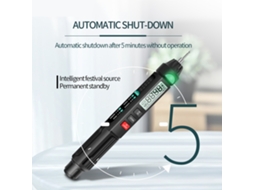 Medidor de pH Portátil com LCD Retroiluminado, Água, Aquário, Tanque, Solução, GM766 S/MARCA