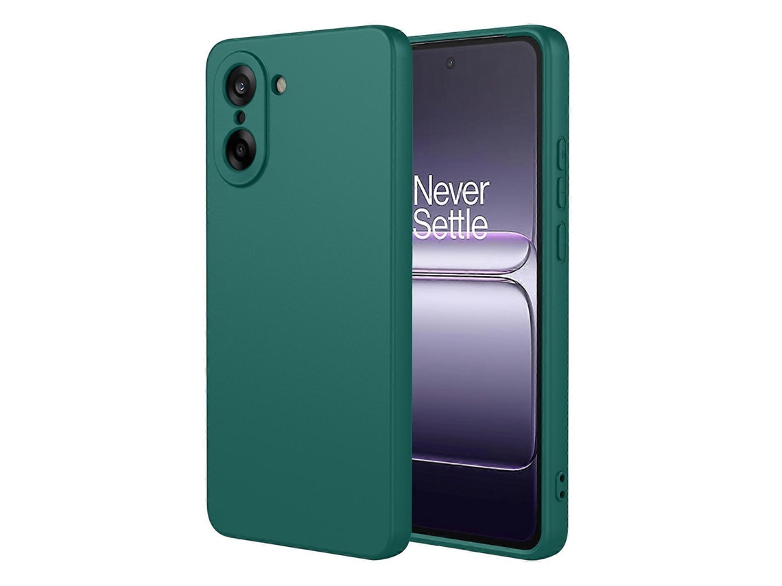 Capa Protetora Tkdaddy Para Oneplus Nord Ce5 5g / Ace 5 Racing 5g Em Tpu Macio E À Prova De Choque, Verde-escuro