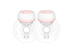Bomba Tira-leili Elétrica Mãos-livres, Bomba Tira-leili Wearable, Visor Lcd, Com Modos De Massagem E Extração (2 Unidade)