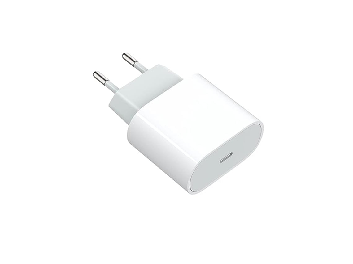 Base De Carregamento Rápido Tipo C Para Iphone 15 Pro Max Branco*