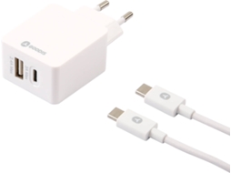 Kit Carregador + cabo USB-C GOODIS GHC2889WH Branco