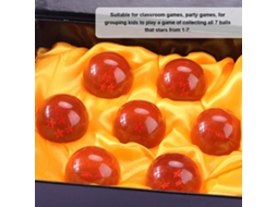 Bolas de Dragão Estrela Transparente Infantil Conjunto 7