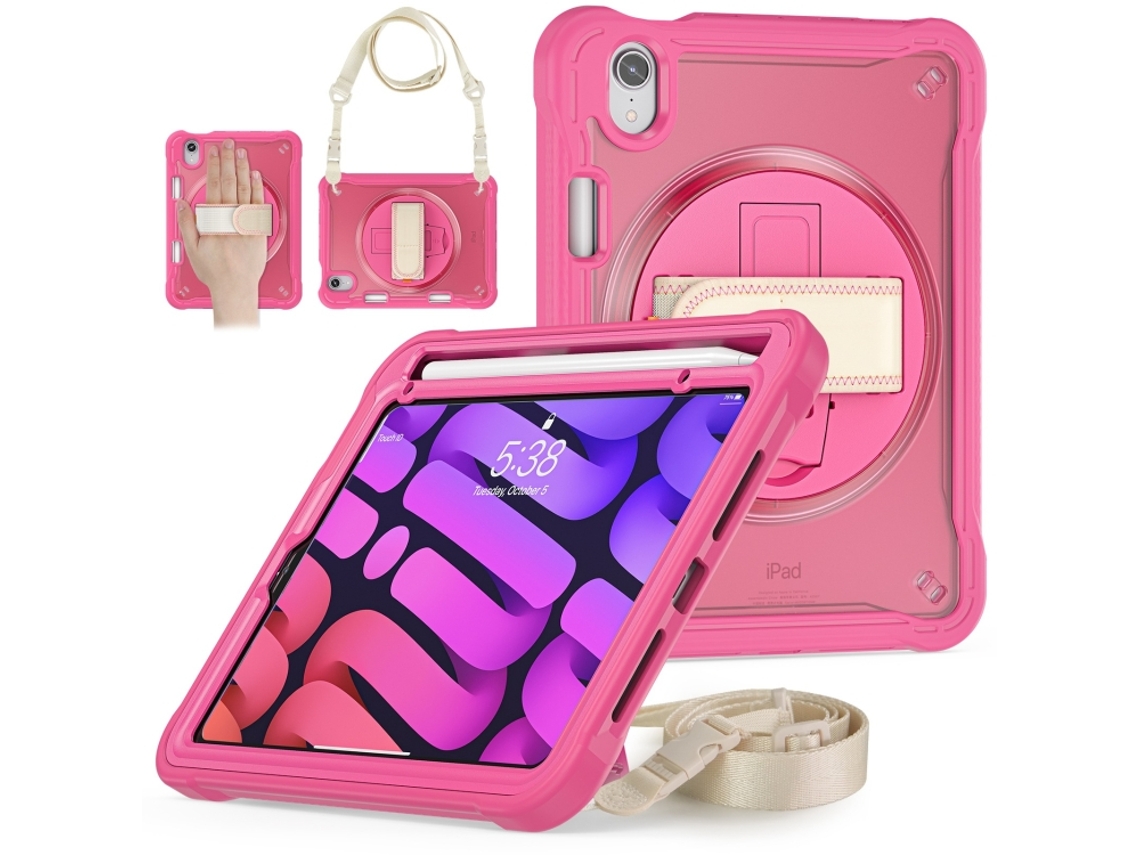 Capa Protetora Para Ipad, Compatível Com Ipad Mini 6, Para Proteção, Transporte E Utilização Diária