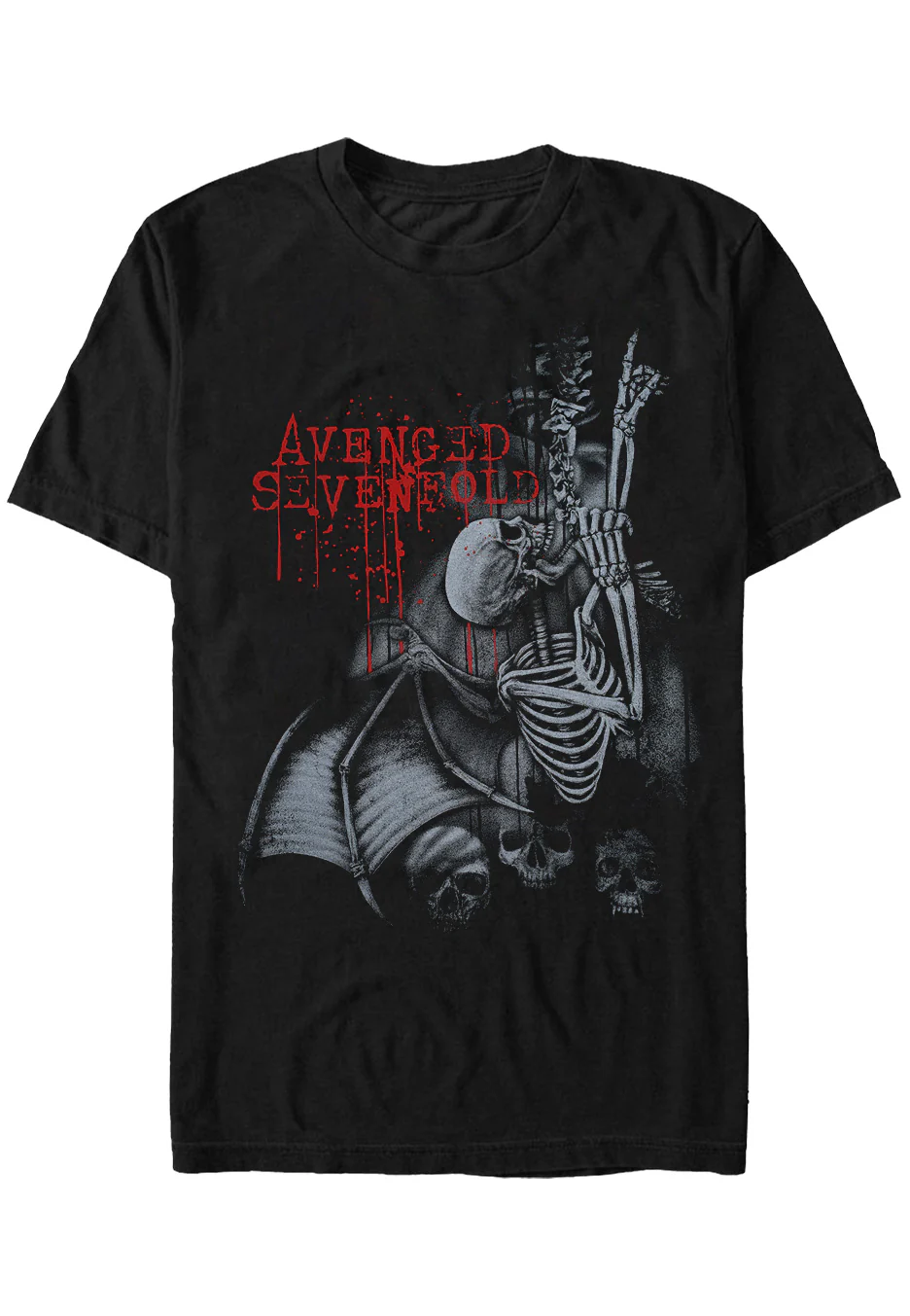 Size:m Rockinstone Avenged Sevenfold - Spine Climber - T-shirt Unisex Adults