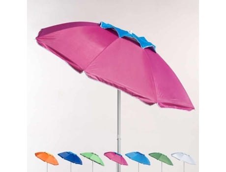 Guarda-Sol BEACHLINE Corsica alumínio 200 cm prova de vento proteção uv