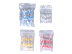 Kit 100 Conectores Termorrecobridores Solder Seal À Prova D'água Com Terminal De Crimpagem Para Eletrônicos