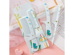 Conjunto Infantil Fofo de 2 Peças com Pente e Elástico de Cabelo MDUG (branco)