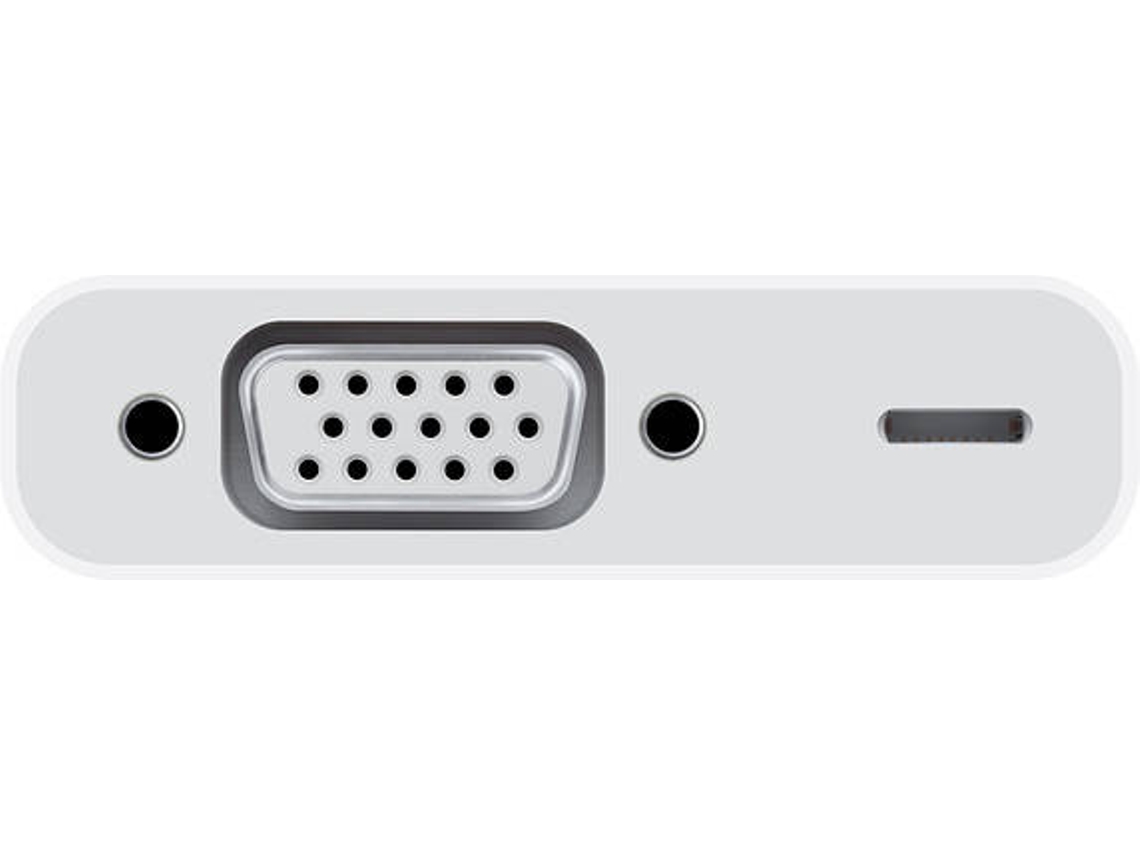 Adaptador APPLE MD825ZM/A (iPad - Lightning - VGA - 2 Portas - Branco)