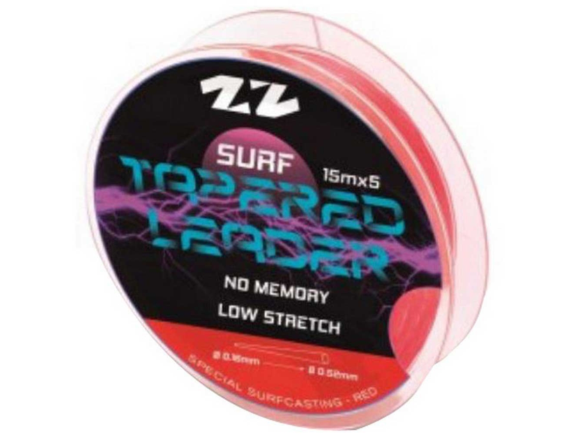 Linha Cónica Surf 15 M Vermelho 0.200-0.570 Mmzunzun