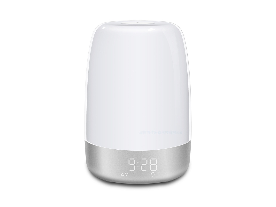 Luz Noturna Com Despertador Touch Wake Up E Simulação De Nascer Do Sol, 3 Slowmoose